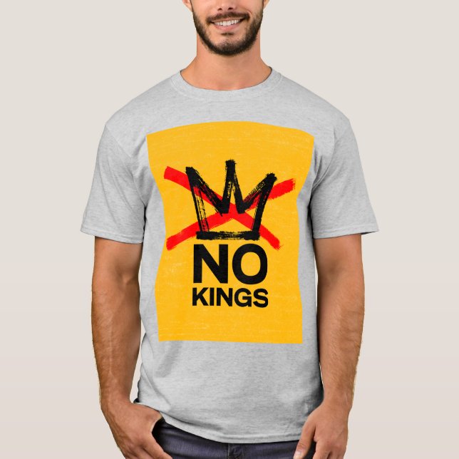 T-shirt gris sans date (Devant)