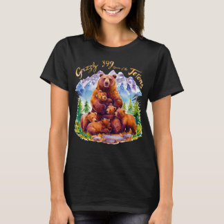 T-shirt Grizzly 399 Amateurs D'Ours Reine De La Nation Tet