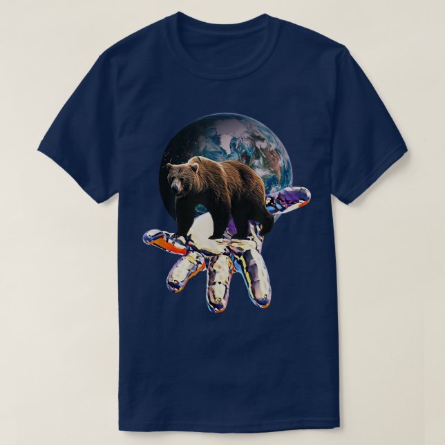 T-shirt Grizzly Bear (Design devant)