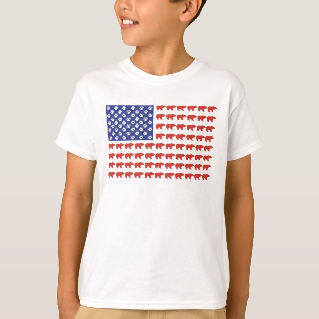 T-shirt Grizzly Bear (Devant)