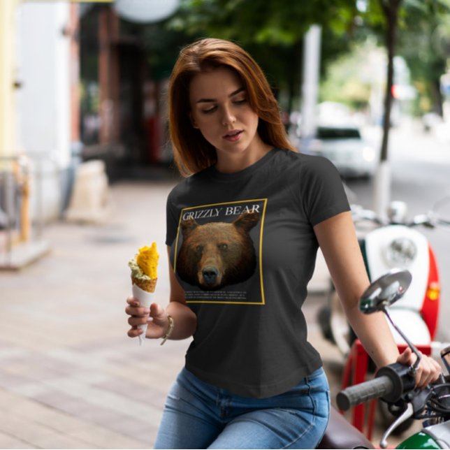 T-shirt Grizzly Bear (Créateur téléchargé)
