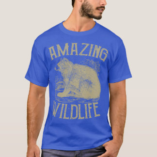 T-shirt Grizzly Oear Wildlife