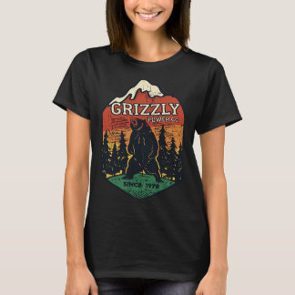 T-shirt Grizzly Power Alaska