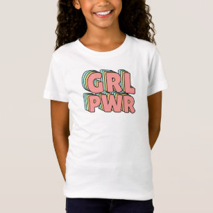 T-Shirt GRL PWR Pastel