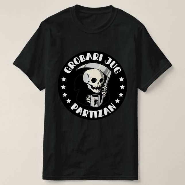 T-shirt Grobari Jug Partizan (Design devant)