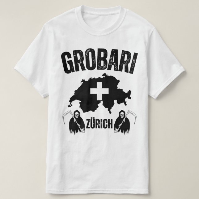 T-shirt Grobari Zürich (Design devant)