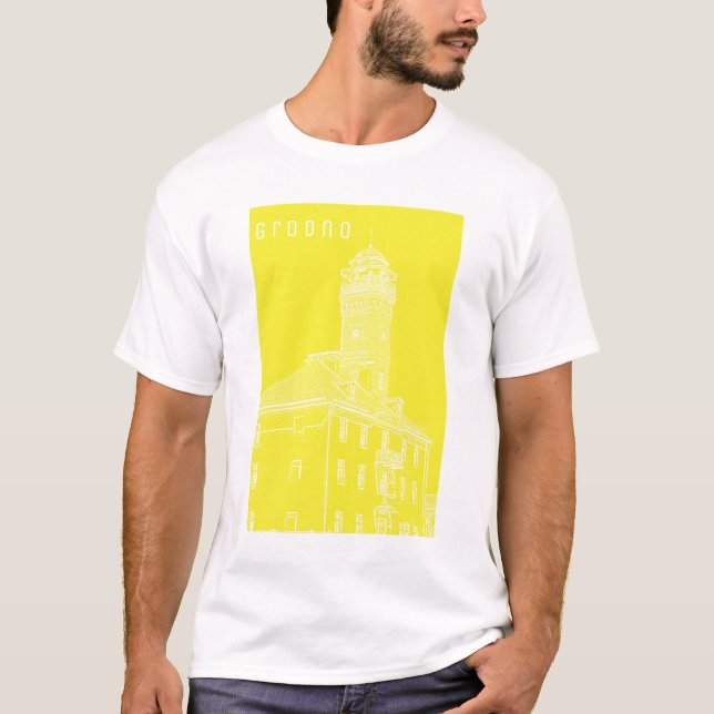 T-shirt Grodno Belarus Architecture City View Water Tower (Devant)