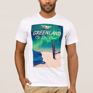 T-shirt Groenland 'Allez Par Avion ! '
