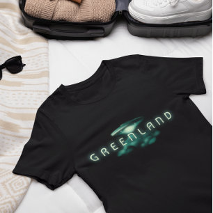 T-shirt Groenland OVNI Spacship Flying Saucer Sigher