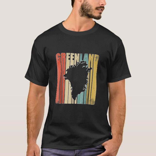 T-shirt Groenland vintage T (Devant)