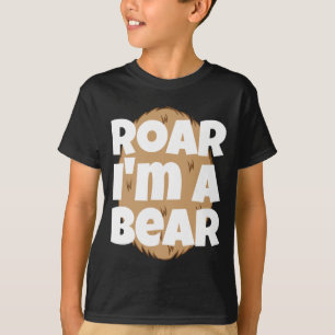 T-shirt Grogne un ours fête d'Halloween Gly drôle d'animal