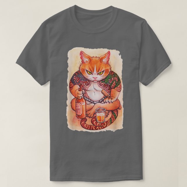 T-shirt Grognement Yakuza (Design devant)