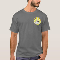 T-shirt grognon de logo de rayon de soleil de