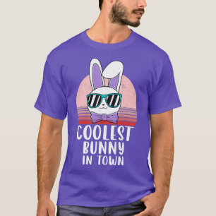 T-shirt Grognon le plus frais en ville lunettes de soleil
