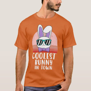 T-shirt Grognon le plus frais en ville lunettes de soleil 
