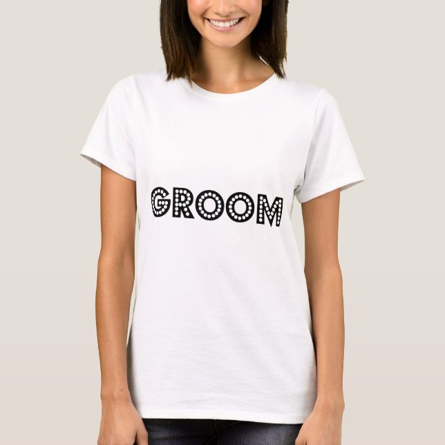 T-shirt Groom (Devant)