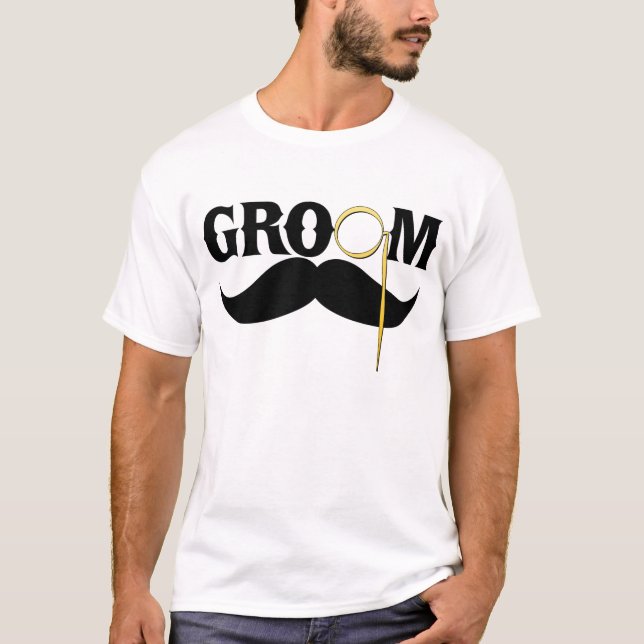 T-shirt Groom Classic Gentleman (Devant)