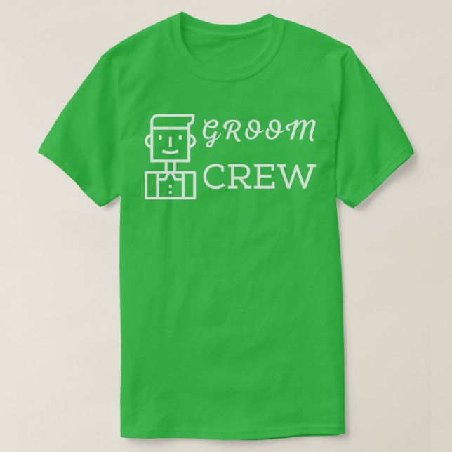 T-shirt Groom Crew (Design devant)