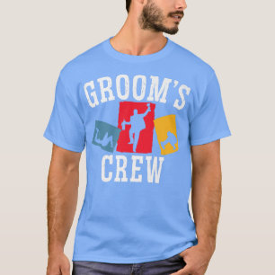 T-shirt Groom Crew Groom Squad Stag Night Bachelor Party
