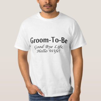 T-shirt Groom Drôle À Être
