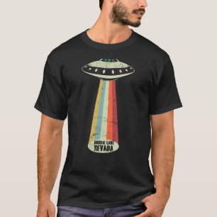 T-shirt Groom Lake Nevada Retro Top Secret Area 51 UFO UAP