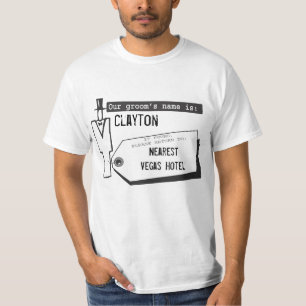 T-shirt Groom perdu