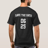 Groom Sports Style Correspondant Couple Enregistre