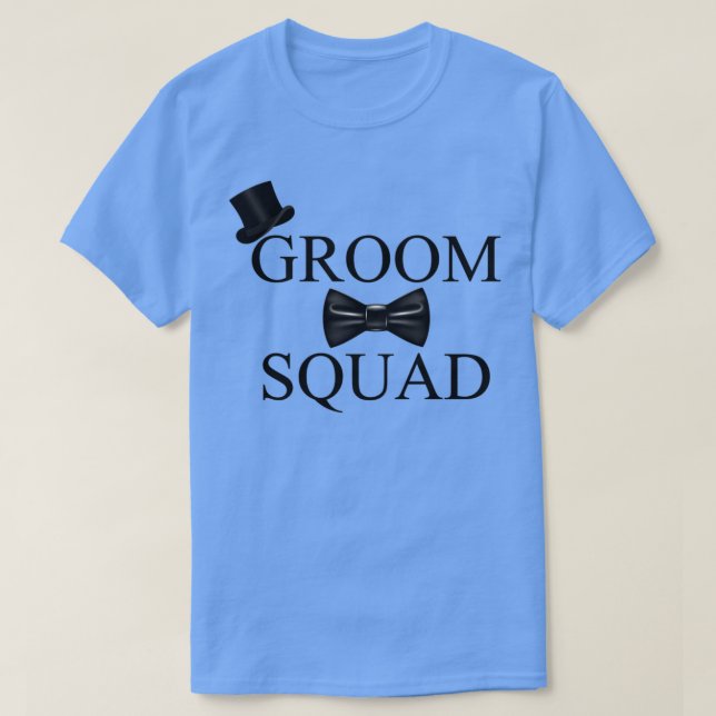T-shirt Groom Squad 27 (Design devant)