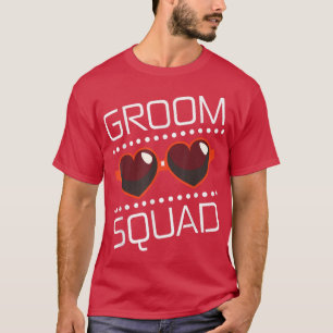 T-shirt Groom Squad Party de mariage