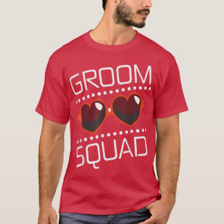 T-shirt Groom Squad Party de mariage