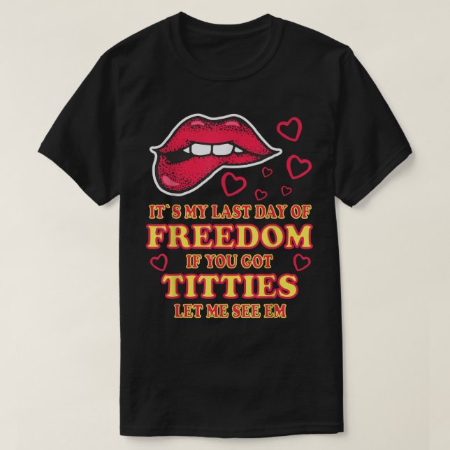 T-shirt Groom Stag Night  (Design devant)