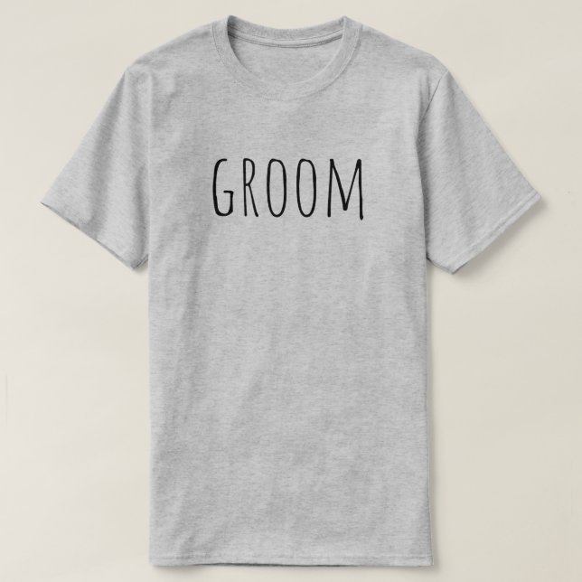 T-shirt Groom To Be Bridal Party Wedding (Design devant)