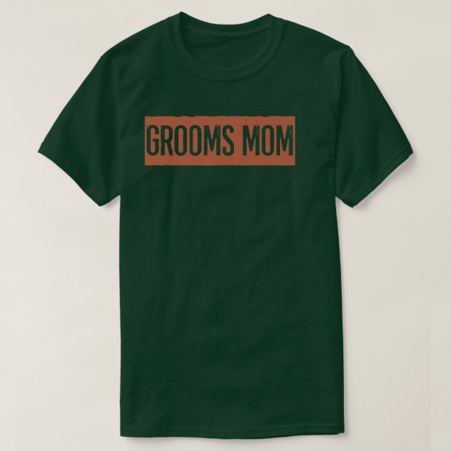 T-shirt Grooms Maman (Design devant)