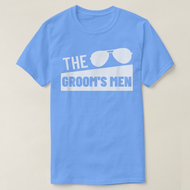 T-shirt Grooms Men Wedding Party Best Man Bachelor Party G (Design devant)
