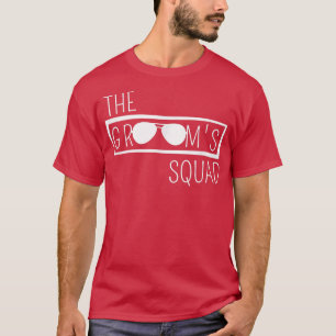 T-shirt Grooms Squad Mariage Best Man Bachelor Party Groom