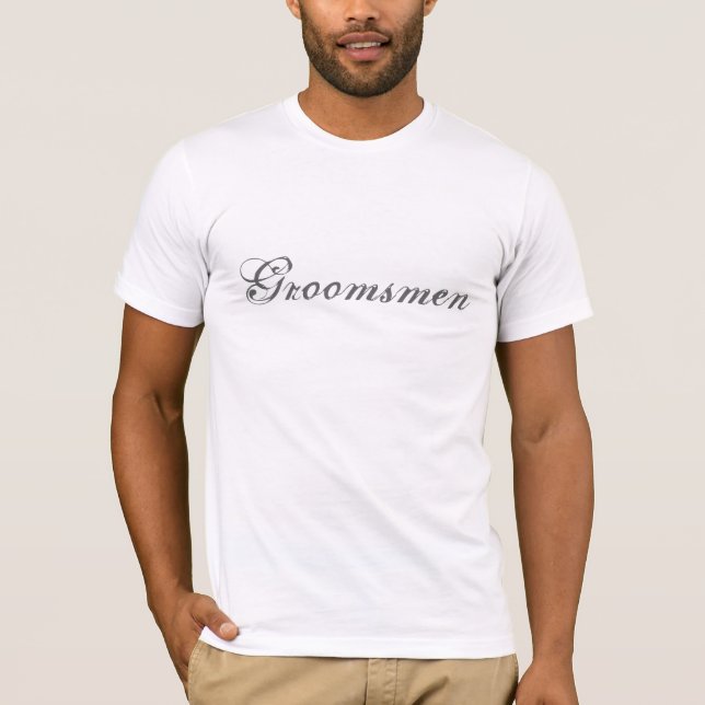T-shirt Groomsman (Devant)