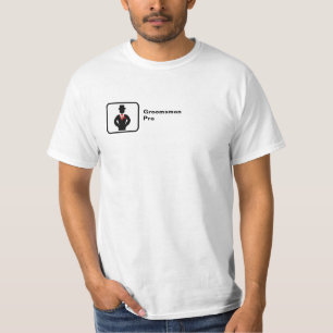 T-shirt Groomsman Pro (petit logo)