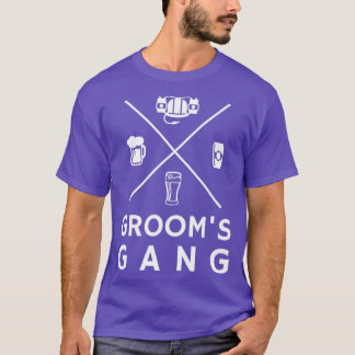 T-shirt Groomx27s Gang Bachelor Party