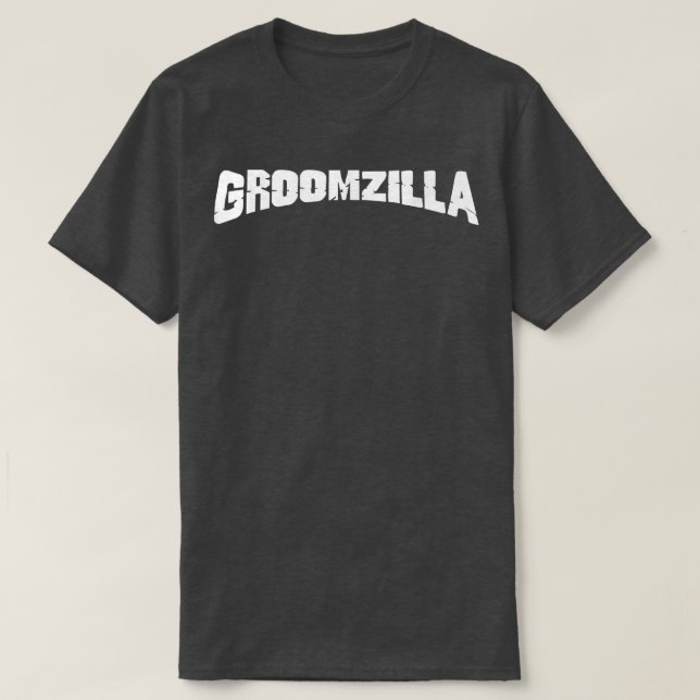 T-shirt Groomzilla Bridezilla a rencontré son match (Design devant)
