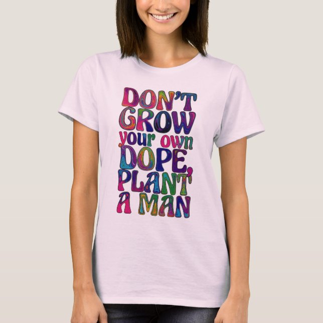 T-shirt Groovology – Planter des mots (Devant)
