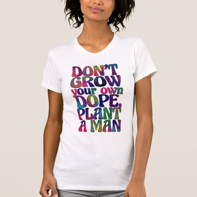T-shirt Groovology – Planter des mots (Devant)