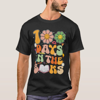 T-shirt Groovy 100 jours dans les livres 100e jour d'école