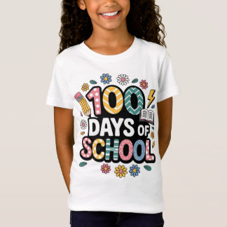 T-Shirt Groovy 100 Jours d'École