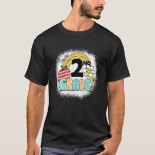 T-shirt Groovy Bonjour 2ème Deuxième Classe Enseignant Élè
