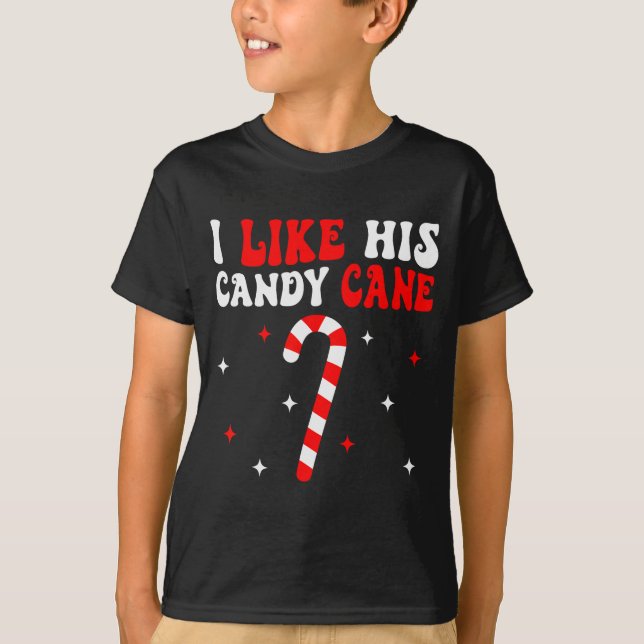 T-shirt Groovy Family Christmas Couple Matching Funny Tee  (Devant)