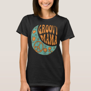 T-shirt Groovy Mama 70 s Aesthetic Nostalgia 1970