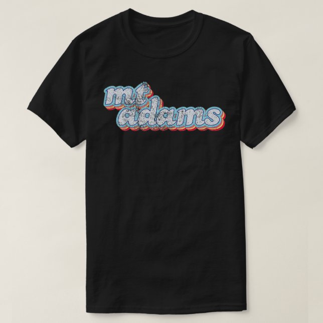 T-shirt Groovy Mont Adams  (Design devant)