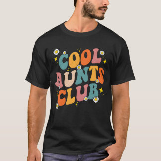 T-shirt Groovy Rétro Hippie 60s 70s Impression Dos Tantes 