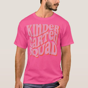 T-shirt Groovy Retro Kindergarten