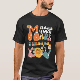 T-shirt Groovy The Dot Day Faites Votre Marque Voyez Où Il